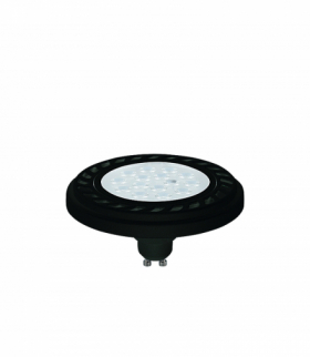 REFLECTOR LENS LED, GU10, ES111, 9W Żarówka LED max 9W 4000K 870lm Czarny Nowodvorski 9213