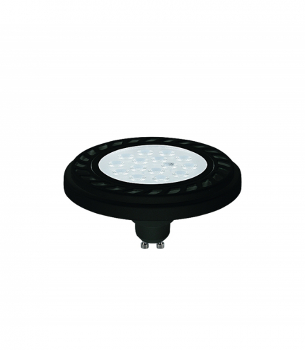 REFLECTOR LENS LED, GU10, ES111, 9W Żarówka LED max 9W 3000K 770lm Czarny Nowodvorski 9343