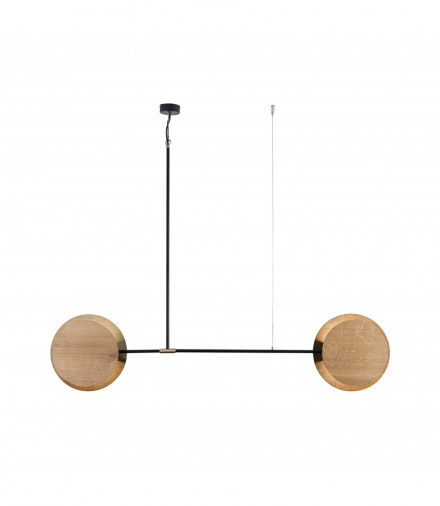 MINIMAL Lampa wisząca w stylu nowoczesnym E27 max 25W LED Dębowy Nowodvorski 9375