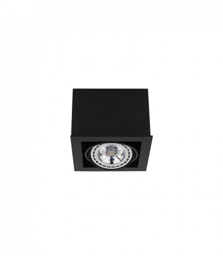 BOX ES111 Lampa w stylu nowoczesnym GU10 ES111 max 15W LED Czarny Nowodvorski 9495