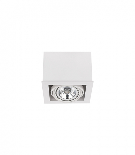 BOX ES111 Lampa w stylu nowoczesnym GU10 ES111 max 15W LED Biały Nowodvorski 9497