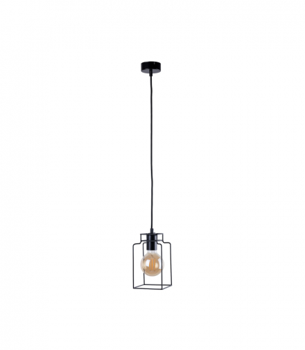 FIORD Lampa wisząca w stylu industrialnym E27 max 25W LED Czarny Nowodvorski 9668