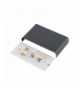 HAGA Kinkiet w stylu nowoczesnym G9 max 10W LED Grafitowy Nowodvorski 9710