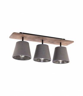 AWINION Lampa w stylu nowoczesnym E27 max 10W LED Szary Nowodvorski 9717
