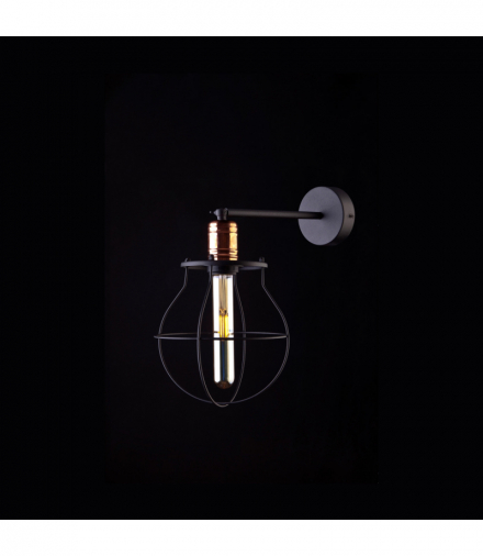 MANUFACTURE Kinkiet regulowany w stylu industrialnym E27 max 25W LED Czarny Nowodvorski 9742