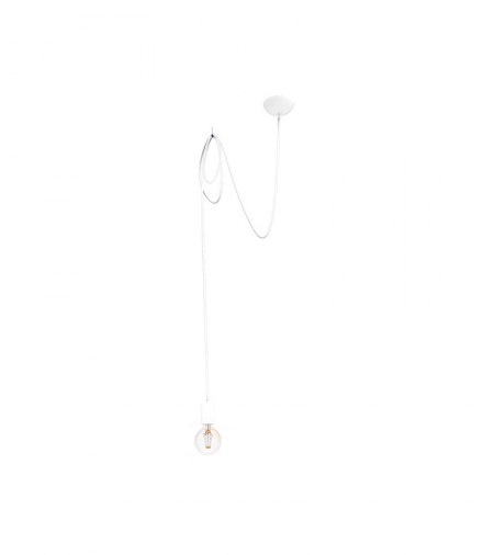 SPIDER Lampa wisząca w stylu nowoczesnym E27 max 25W LED Biały Nowodvorski 9745