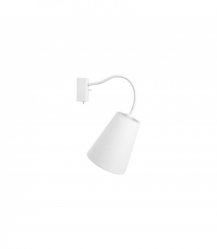 FLEX SHADE Kinkiet regulowany z wyłącznkiem w stylu nowoczesnym E27 max 25W LED Biały Nowodvorski 9764