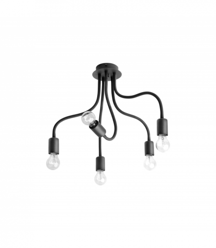 FLEX Lampa w stylu nowoczesnym E27 max 25W LED Czarny Nowodvorski 9766