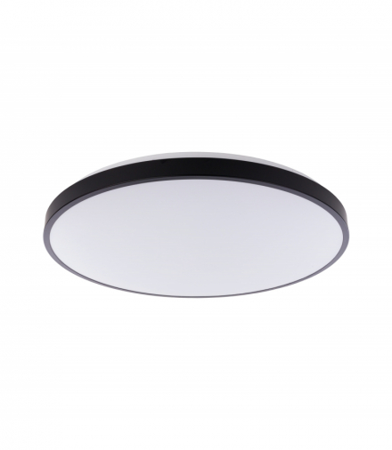 AGNES ROUND LED Lampa w stylu nowoczesnym LED max 64W 3000K 4700lm Czarny Nowodvorski 8206