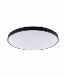 AGNES ROUND LED Lampa w stylu nowoczesnym LED max 64W 4000K 4800lm Czarny Nowodvorski 8185