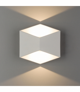 TRIANGLES LED Lampa w stylu nowoczesnym LED max 2x5W 3000K 800lm Biały Nowodvorski 8143