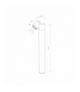 TUBINGS Lampa w stylu nowoczesnym GU10 max 10W LED Czarny Nowodvorski 8158