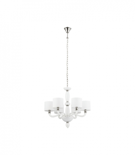 NEWPORT Żyrandol w stylu New York E14 max 10W LED Biały Nowodvorski 8156