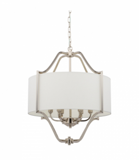 NUNTUCET Lampa wisząca w stylu New York E14 max 10W LED Chrom Nowodvorski 8150