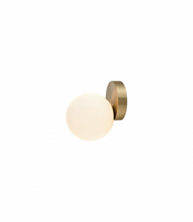 ICE BALL Kinkiet w stylu glamour G9 max 10W LED Antyczny mosiądz Nowodvorski 8126