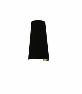 FARO Kinkiet z włącznikiem w stylu nowoczesnym E27 max 10W LED Czarno-złoty Nowodvorski 8041