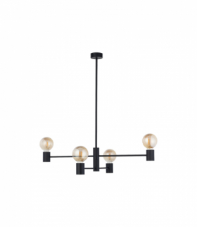 RADIUS Lampa wisząca w stylu nowoczesnym E27 max 25W LED Czarny Nowodvorski 7931