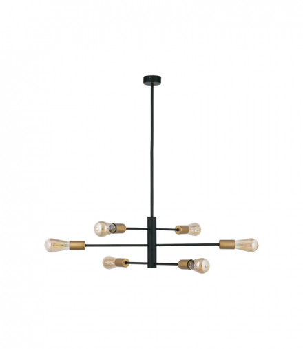 ROTOR Lampa wisząca w stylu nowoczesnym E27 max 25W LED Czarny Nowodvorski 7937