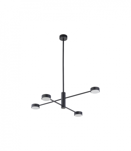ORBIT Lampa wisząca w stylu nowoczesnym GX53 max 12W LED Czarny Nowodvorski 7945