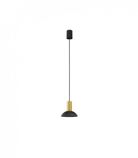HERMANOS C Lampa wisząca w stylu nowoczesnym GU10 max 10W LED Czarny Nowodvorski 8194