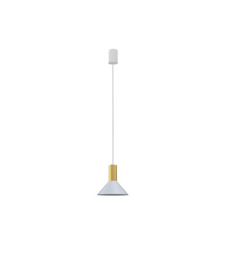 HERMANOS A Lampa wisząca w stylu nowoczesnym GU10 max 10W LED Biały Nowodvorski 8040