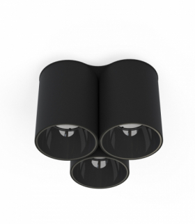 EYE TONE Lampa w stylu nowoczesnym GU10 max 10W LED Czarny Nowodvorski 8091