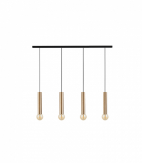 BATON Lampa wisząca w stylu nowoczesnym E27 max 10W LED Mosiądz Nowodvorski 7853