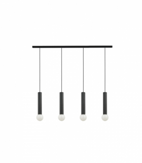 BATON Lampa wisząca w stylu nowoczesnym E27 max 10W LED Czarny Nowodvorski 7854