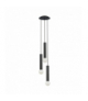 BATON Lampa wisząca w stylu nowoczesnym E27 max 10W LED Czarny Nowodvorski 7856