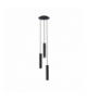 BATON Lampa wisząca w stylu nowoczesnym E27 max 10W LED Czarny Nowodvorski 7856