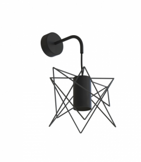 GSTAR BLACK Kinkiet GU10 max 1 x 10W LED Czarny Nowodvorski 7796
