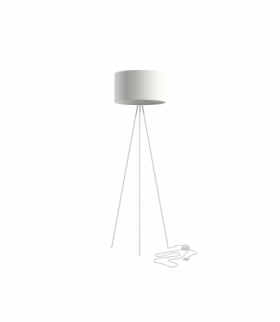 CADILAC Lampa Podłogowa w stylu nowoczesnym E27 max 25W LED Biały Nowodvorski 8191