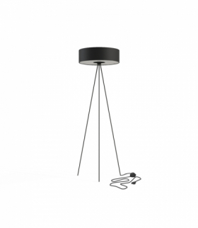 CADILAC Lampa Podłogowa w stylu nowoczesnym E27 max 25W LED Czarny Nowodvorski 7988