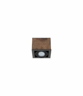 BOX ANTIQUE ES111 Lampa GU10 max 75W Ciemne drewno Nowodvorski 7648