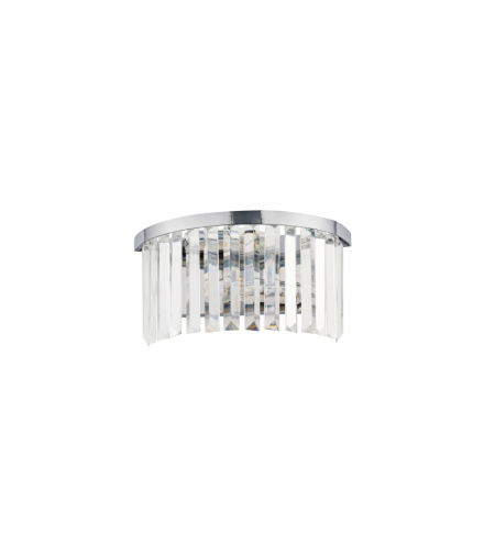 CRISTAL Kinkiet w stylu glamour E14 max 25W LED Transparentny Nowodvorski 7632