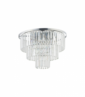 CRISTAL M Żyrandol w stylu glamour E14 max 25W LED Transparentny Nowodvorski 7628