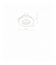 JULIET Lampa GU10 max 15W LED Chrom Nowodvorski 7664