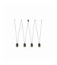 MORE TONE Lampa wisząca w stylu nowoczesnym GU10 max 10W LED Czarny Nowodvorski 7814