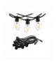 FESTOON LIGHTS 6m Girlanda ogrodowa E27 max 15W LED Czarny Nowodvorski 7873