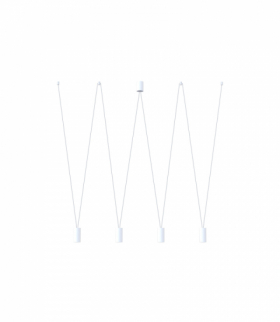 MORE EYE Lampa wisząca w stylu nowoczesnym GU10 max 10W LED Biały Nowodvorski 7824