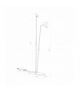 MONO Lampa Podłogowa w stylu nowoczesnym GU10 max 10W LED Czarny Nowodvorski 7708