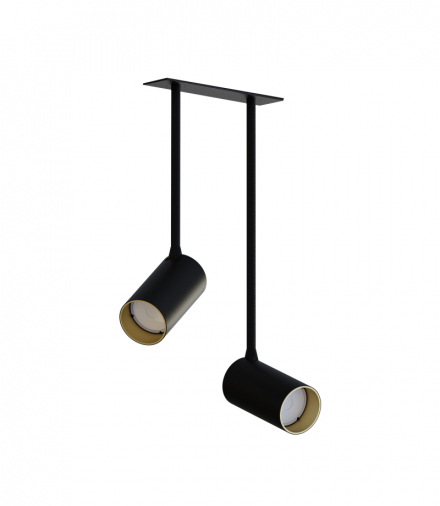 MONO SURFACE LONG Lampa w stylu nowoczesnym GU10 max 10W LED Czarny Nowodvorski 7682