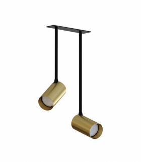 MONO SURFACE LONG Lampa w stylu glamour GU10 max 10W LED Mosiądz Nowodvorski 7743