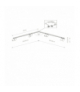 MONO CORNER 2x150 Lampa w stylu nowoczesnym GU10 max 10W LED Czarny Nowodvorski 7700