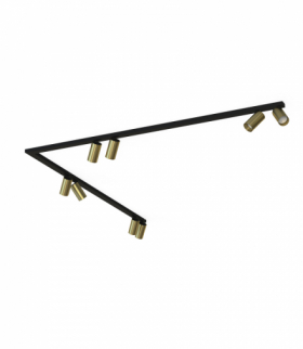 MONO CORNER 2x150 Lampa w stylu nowoczesnym GU10 max 10W LED Mosiądz Nowodvorski 7755