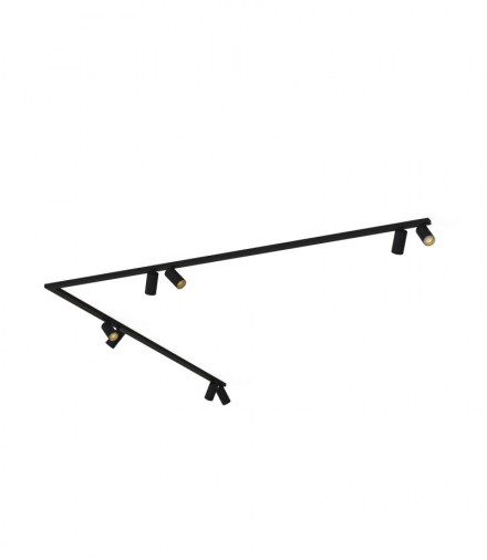 MONO CORNER 2x200 Lampa w stylu nowoczesnym GU10 max 10W LED Czarny Nowodvorski 7702