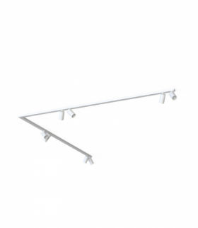 MONO CORNER 2x200 Lampa w stylu nowoczesnym GU10 max 10W LED Biały Nowodvorski 7753