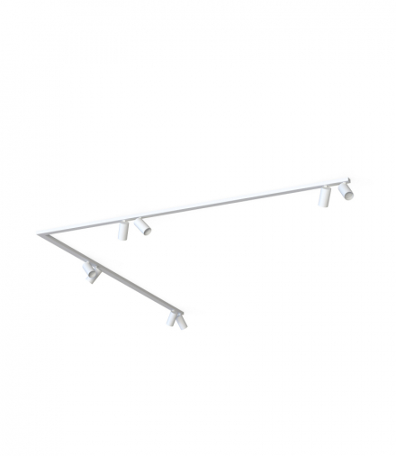 MONO CORNER 2x200 Lampa w stylu nowoczesnym GU10 max 10W LED Biały Nowodvorski 7753