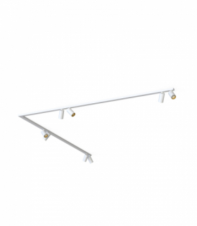 MONO CORNER 2x200 Lampa w stylu nowoczesnym GU10 max 10W LED Biały Nowodvorski 7697