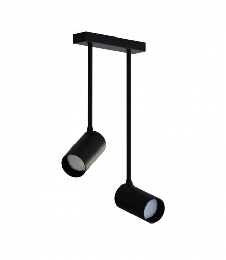 MONO LONG Lampa w stylu nowoczesnym GU10 max 10W LED Czarny Nowodvorski 7730